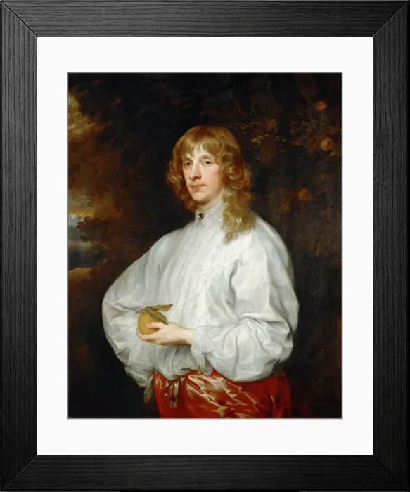 Framed Print : Portrait of James Stewart Duke of Lennox and Richmond (1612-1655), ca 1636 Framed Print : Portrait of James Stewart Duke of Lennox and Richmond (1612-1655), ca 1636