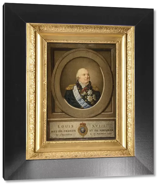 Portrait of Louis XVIII (1755-1824), 1815
