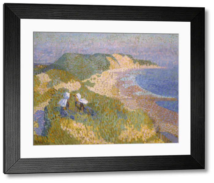 Framed Print : Sea and dunes at Zoutelande, 1907 Framed Print : Sea and dunes at Zoutelande, 1907