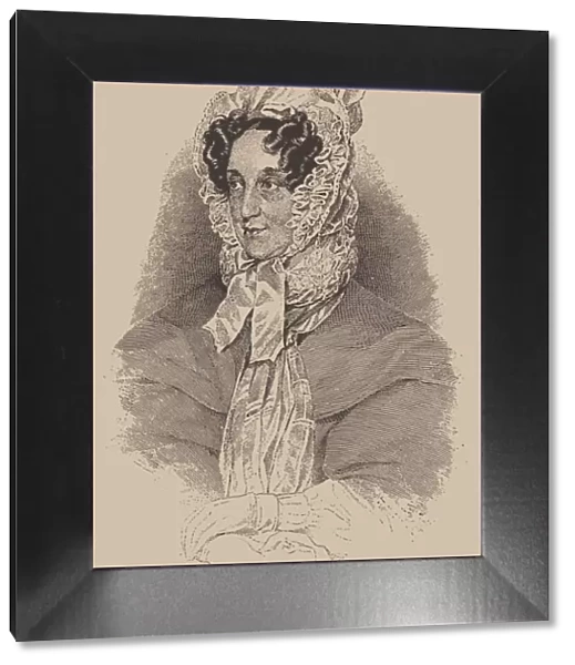 Portrait of the writer Caroline Pichler (1769-1843)