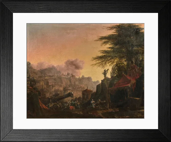 Framed Print : The capture of Jerusalem by Godfrey of Bouillon, 1757 Framed Print : The capture of Jerusalem by Godfrey of Bouillon, 1757