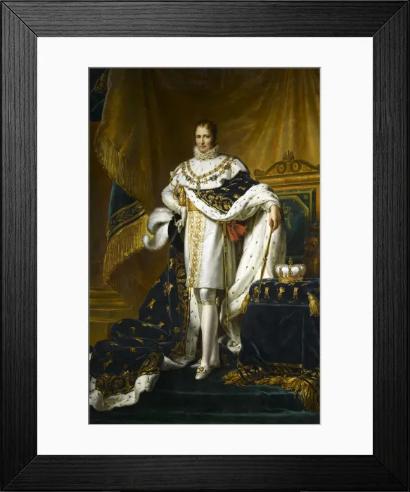Framed Print : Portrait of King Joseph I of Spain (1768-1844), ca 1808 Framed Print : Portrait of King Joseph I of Spain (1768-1844), ca 1808