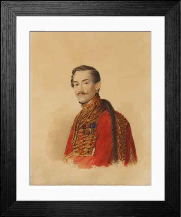 Framed Print : Kirill Leontievich Cherepov, 1838 Framed Print : Kirill Leontievich Cherepov, 1838