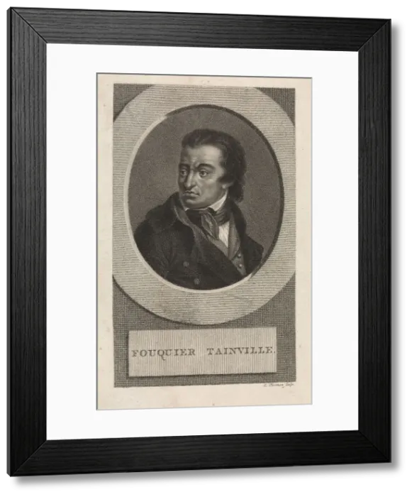Framed Print : Antoine Quentin Fouquier-Tinville (1746-1795), 1805 Framed Print : Antoine Quentin Fouquier-Tinville (1746-1795), 1805