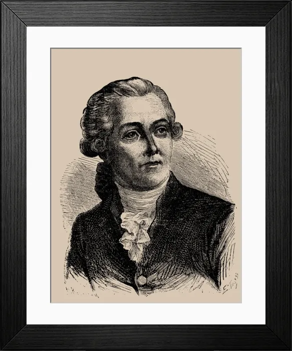 Framed Print : Antoine-Laurent Lavoisier (1743-1794), 1889 Framed Print : Antoine-Laurent Lavoisier (1743-1794), 1889