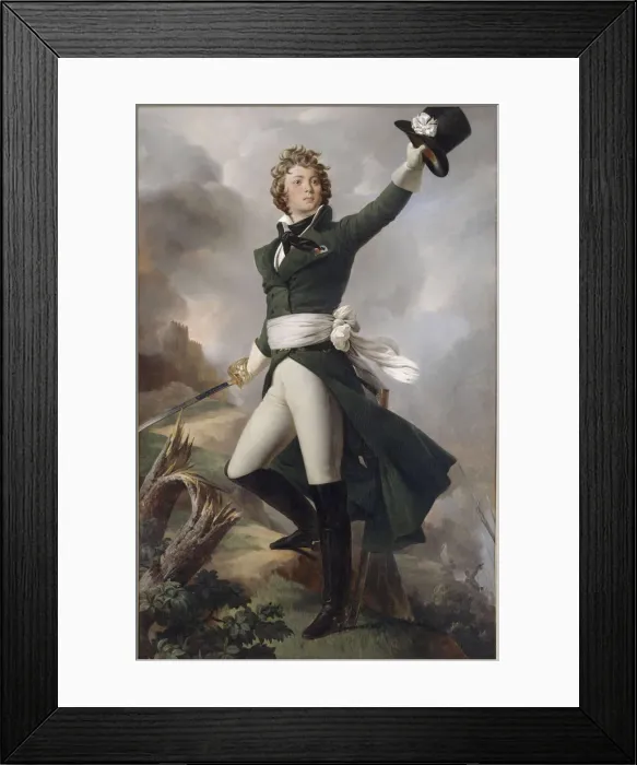 Framed Print : Antoine-Philippe de La Tremoille, prince de Talmont (1765-1794) Framed Print : Antoine-Philippe de La Tremoille, prince de Talmont (1765-1794)
