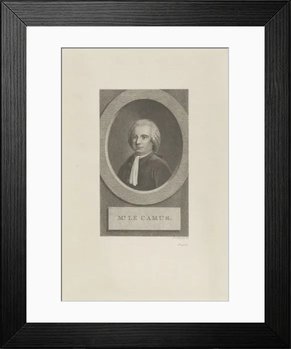 Framed Print : Armand Gaston Camus (1740-1804), 1790s Framed Print : Armand Gaston Camus (1740-1804), 1790s