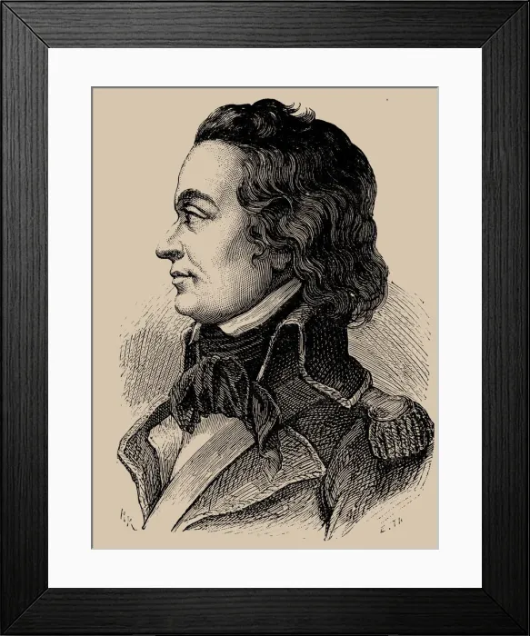 Framed Print : Charles Philippe Ronsin (1751-1794), 1889 Framed Print : Charles Philippe Ronsin (1751-1794), 1889