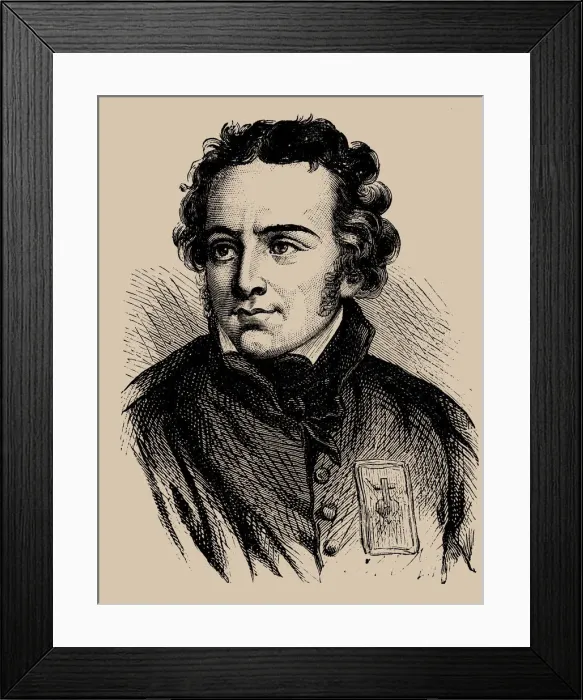 Framed Print : Charles-Melchior-Artus marquis de Bonchamps (1760-1793), 1889 Framed Print : Charles-Melchior-Artus marquis de Bonchamps (1760-1793), 1889