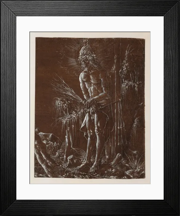 Framed Print : Christ as the crowned Man of Sorrows, ca 1514 Framed Print : Christ as the crowned Man of Sorrows, ca 1514