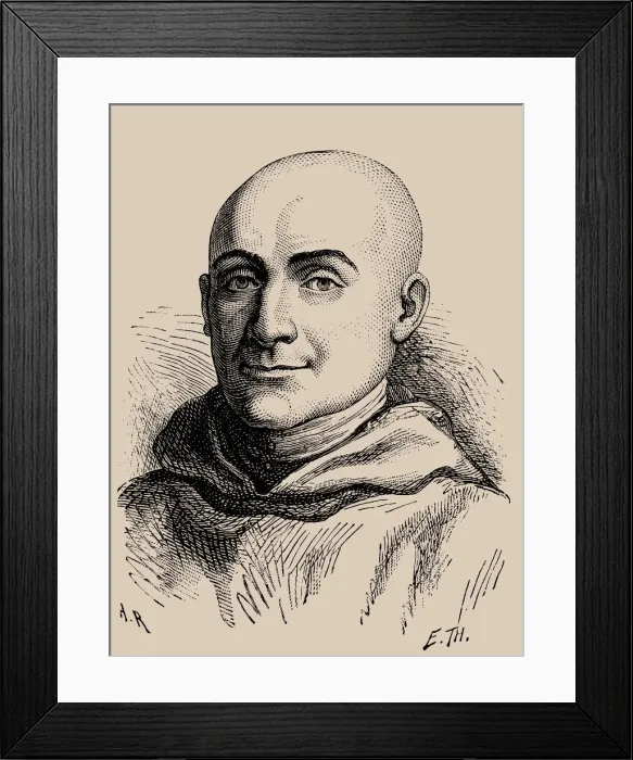 Framed Print : Christophe Antoine Gerle (1736-1801), 1889 Framed Print : Christophe Antoine Gerle (1736-1801), 1889