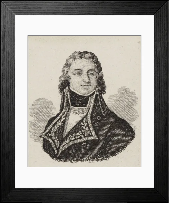 Framed Print : Claude Joseph Rouget de Lisle (1760-1836), 1830 Framed Print : Claude Joseph Rouget de Lisle (1760-1836), 1830