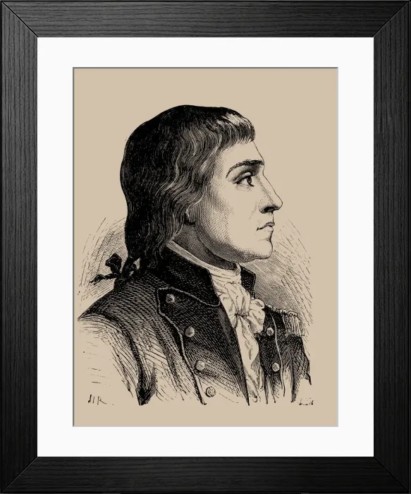 Framed Print : Claude Joseph Rouget de Lisle (1760-1836), 1889 Framed Print : Claude Joseph Rouget de Lisle (1760-1836), 1889