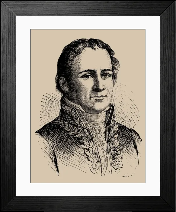 Framed Print : Comte Antoine Francois de Fourcroy (1755-1809), 1889 Framed Print : Comte Antoine Francois de Fourcroy (1755-1809), 1889