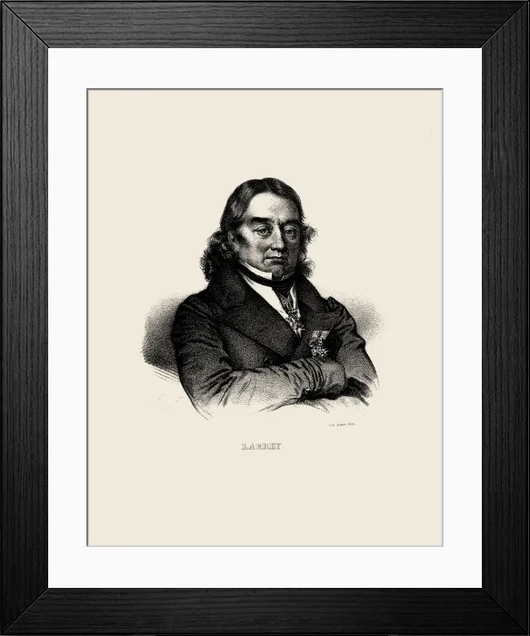 Framed Print : Baron Dominique Jean Larrey (1766-1842) Framed Print : Baron Dominique Jean Larrey (1766-1842)