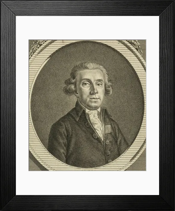 Framed Print : Baron Felix de Wimpffen (1744-1814), 1790 Framed Print : Baron Felix de Wimpffen (1744-1814), 1790