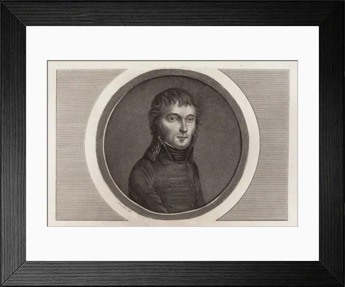 Framed Print : Barthelemy-Catherine Joubert (1769-1799), c. 1800 Framed Print : Barthelemy-Catherine Joubert (1769-1799), c. 1800