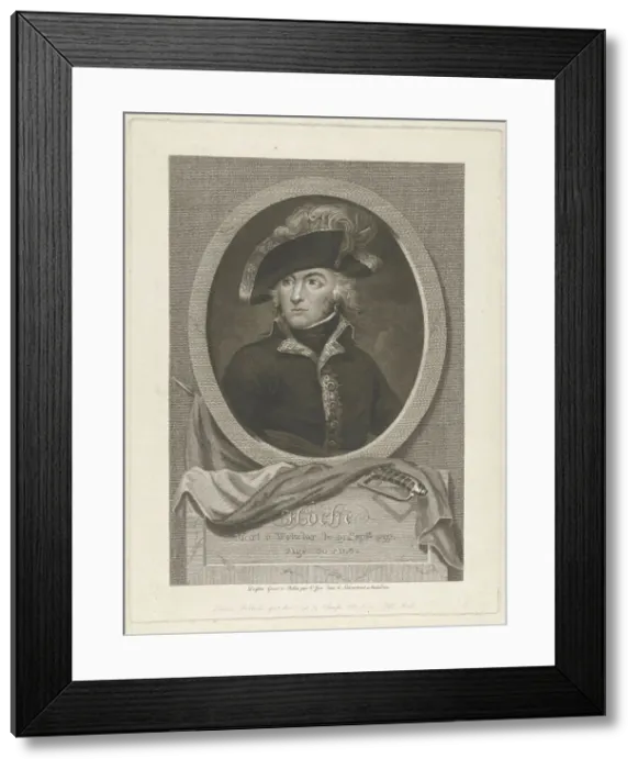Framed Print : Louis-Lazare Hoche (1768-1797), 1798 Framed Print : Louis-Lazare Hoche (1768-1797), 1798