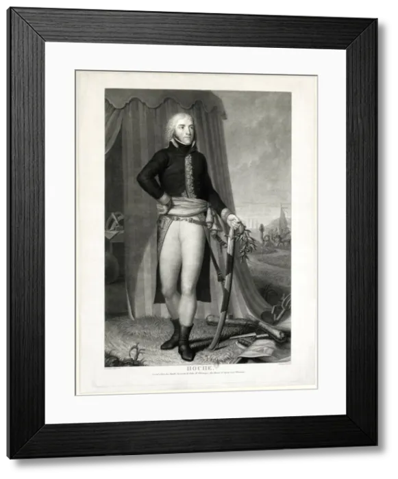 Framed Print : Louis-Lazare Hoche (1768-1797), Early 19th cen Framed Print : Louis-Lazare Hoche (1768-1797), Early 19th cen