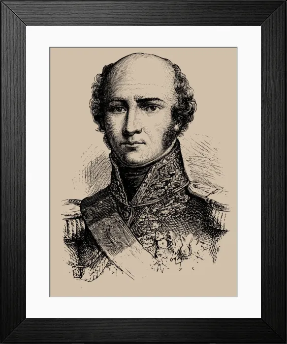 Framed Print : Louis-Nicolas Davout (1770-1823), Marshal of France, 1889 Framed Print : Louis-Nicolas Davout (1770-1823), Marshal of France, 1889