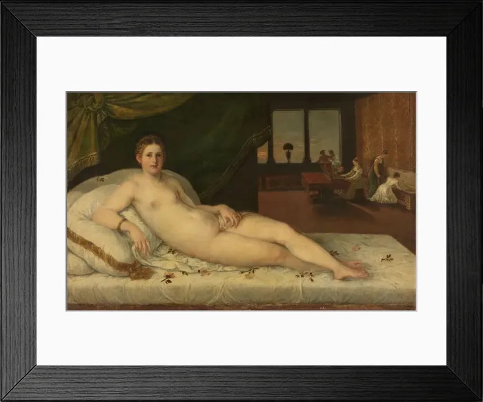 Framed Print : Lying Venus, c. 1550 Framed Print : Lying Venus, c. 1550