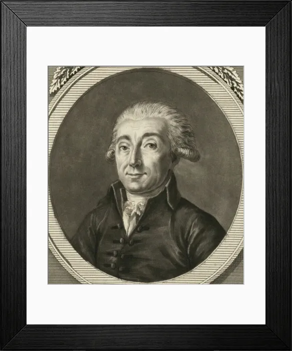 Framed Print : Marc-Guillaume-Alexis Vadier (1736-1828), 1790s Framed Print : Marc-Guillaume-Alexis Vadier (1736-1828), 1790s