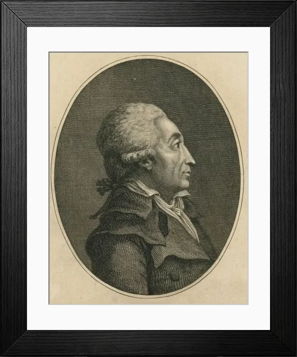 Framed Print : Marc-Guillaume-Alexis Vadier (1736-1828), 1790s Framed Print : Marc-Guillaume-Alexis Vadier (1736-1828), 1790s
