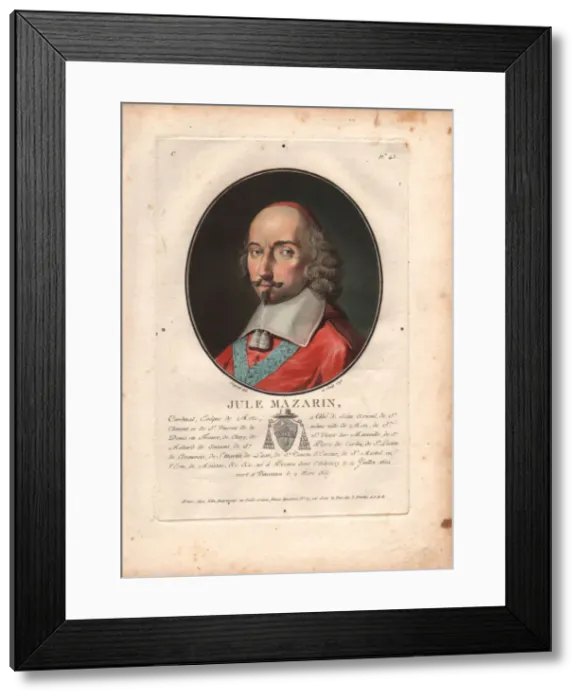 Framed Print : Cardinal Mazarin, 1790 Framed Print : Cardinal Mazarin, 1790