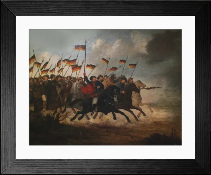 Framed Print : Charge of Cavalry (The Ragamuffin War), 1893 Framed Print : Charge of Cavalry (The Ragamuffin War), 1893