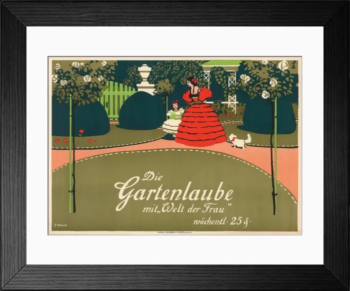Framed Print : Die Gartenlaube (The Garden Arbor) Illustrated Family Journal, 1905 Framed Print : Die Gartenlaube (The Garden Arbor) Illustrated Family Journal, 1905