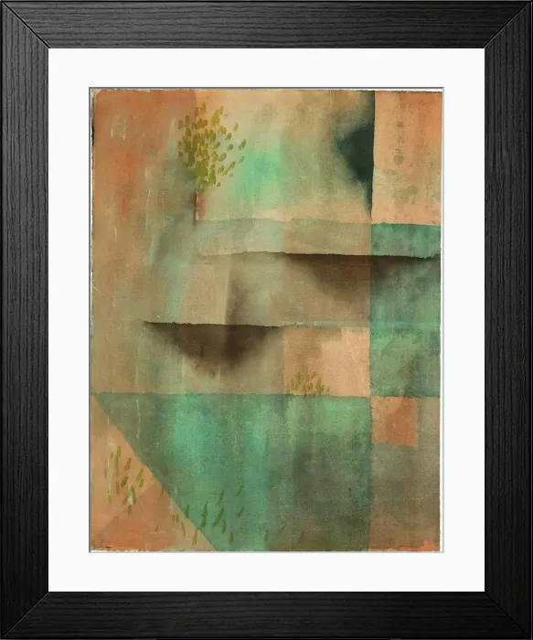 Framed Print : Die Mauer (The Wall), 1929