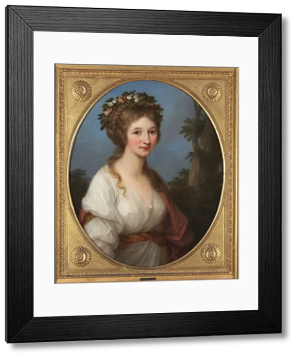 Framed Print : Duchess Dorothea of Courland, nee Countess von Medem (1761-1821) Framed Print : Duchess Dorothea of Courland, nee Countess von Medem (1761-1821)