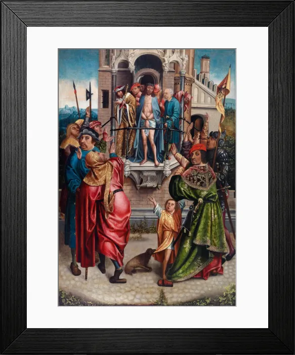 Framed Print : Ecce homo. Private Collection Framed Print : Ecce homo. Private Collection