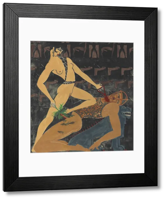 Framed Print : Durga Twilight, ca 1926 Framed Print : Durga Twilight, ca 1926