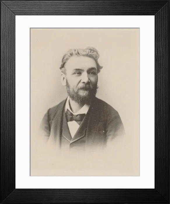 Framed Print : Portrait of the composer Ernest Guiraud (1837-1892), 1887 Framed Print : Portrait of the composer Ernest Guiraud (1837-1892), 1887