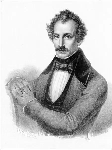Portrait of the composer Luigi Ricci (1805-1859), c. 1840