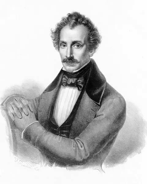 Portrait of the composer Luigi Ricci (1805-1859), c. 1840