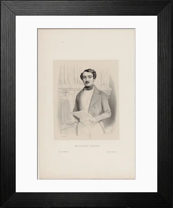 Framed Print : Portrait of the opera singer Alexis Dupont (1796-1874), 1840 Framed Print : Portrait of the opera singer Alexis Dupont (1796-1874), 1840