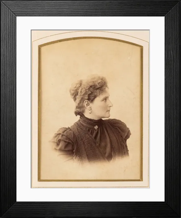 Framed Print : Empress Alexandra Fyodorovna, 1890s Framed Print : Empress Alexandra Fyodorovna, 1890s