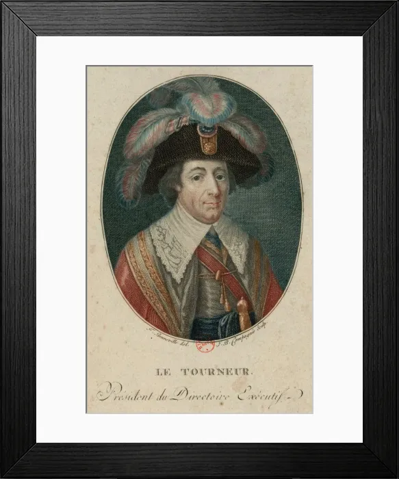 Framed Print : Etienne-Francois Le Tourneur (1751-1817), 1796 Framed Print : Etienne-Francois Le Tourneur (1751-1817), 1796