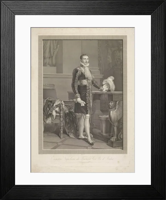 Framed Print : Eugene de Beauharnais (1781-1824), Viceroy of the Kingdom of Italy, Grand Duke of Frankfurt Framed Print : Eugene de Beauharnais (1781-1824), Viceroy of the Kingdom of Italy, Grand Duke of Frankfurt
