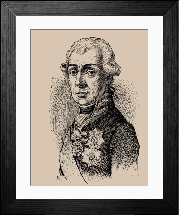 Framed Print : Field Marshal Prince Alexander Suvorov (1729-1800), 1889 Framed Print : Field Marshal Prince Alexander Suvorov (1729-1800), 1889