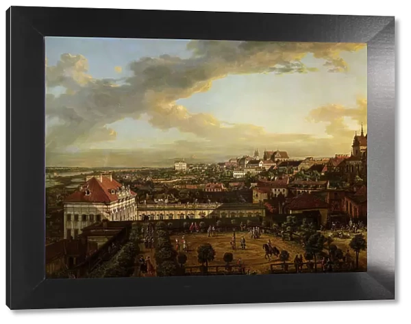 View of Warsaw from the terrace of the Royal Castle, 1773