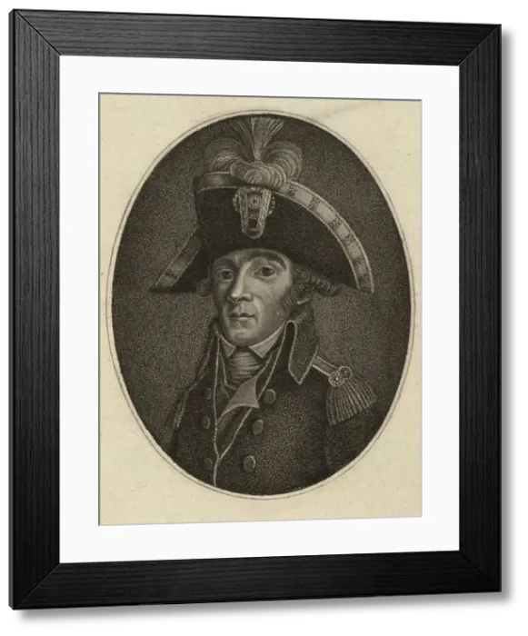 Framed Print : Francois Hanriot (1761-1794) Framed Print : Francois Hanriot (1761-1794)
