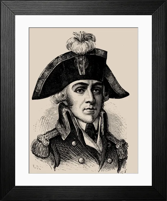 Framed Print : Francois Hanriot (1761-1794), 1889 Framed Print : Francois Hanriot (1761-1794), 1889