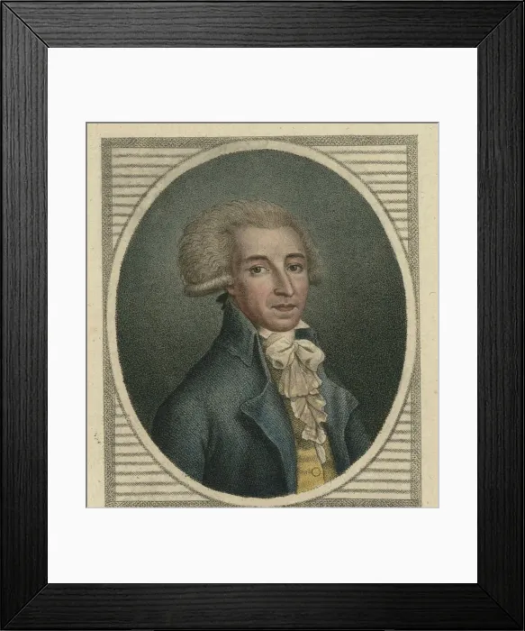 Framed Print : Francois Nicolas Leonard Buzot (1760-1794), 1792 Framed Print : Francois Nicolas Leonard Buzot (1760-1794), 1792