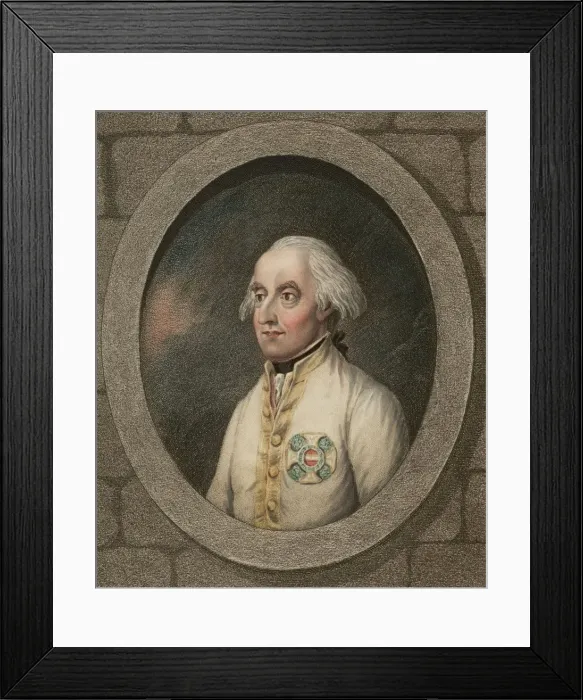 Framed Print : Francois Sebastien Charles Joseph de Croix, Count of Clerfayt (1733-1798), 1794 Framed Print : Francois Sebastien Charles Joseph de Croix, Count of Clerfayt (1733-1798), 1794