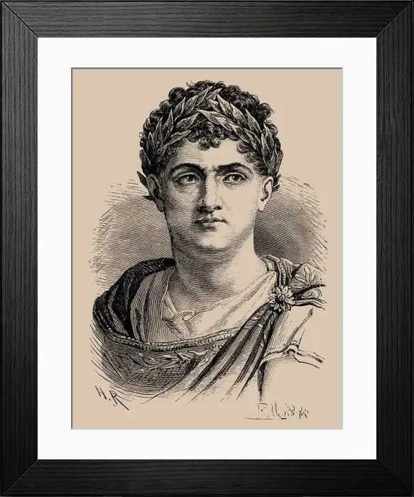 Framed Print : Francois-Joseph Talma (1763-1826), 1889 Framed Print : Francois-Joseph Talma (1763-1826), 1889