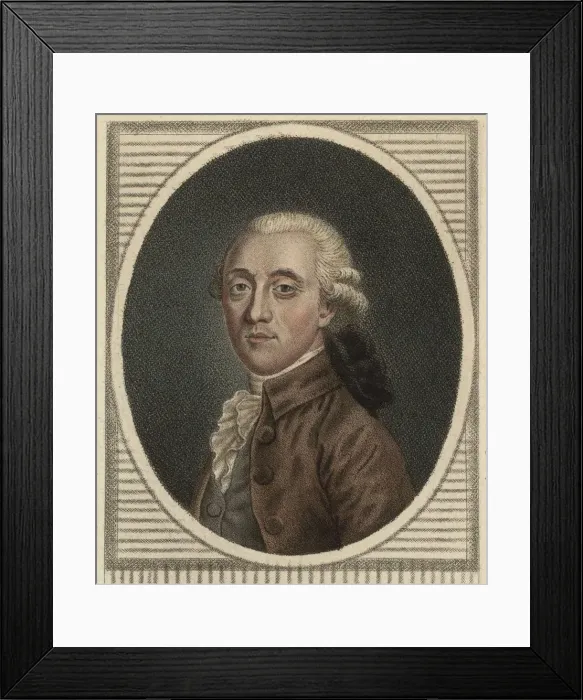 Framed Print : Francois-Xavier-Marc-Antoine de Montesquiou-Fezensac (1756-1832), 1791 Framed Print : Francois-Xavier-Marc-Antoine de Montesquiou-Fezensac (1756-1832), 1791