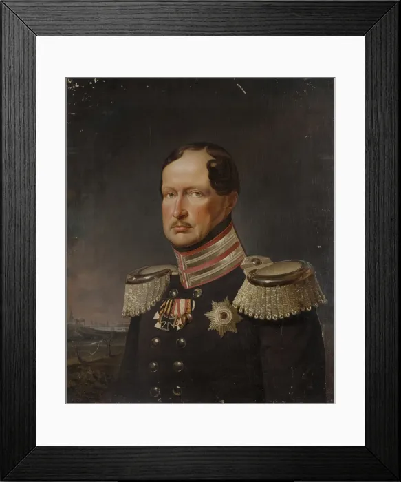 Framed Print : Frederick William III of Prussia (1797-1840) Framed Print : Frederick William III of Prussia (1797-1840)